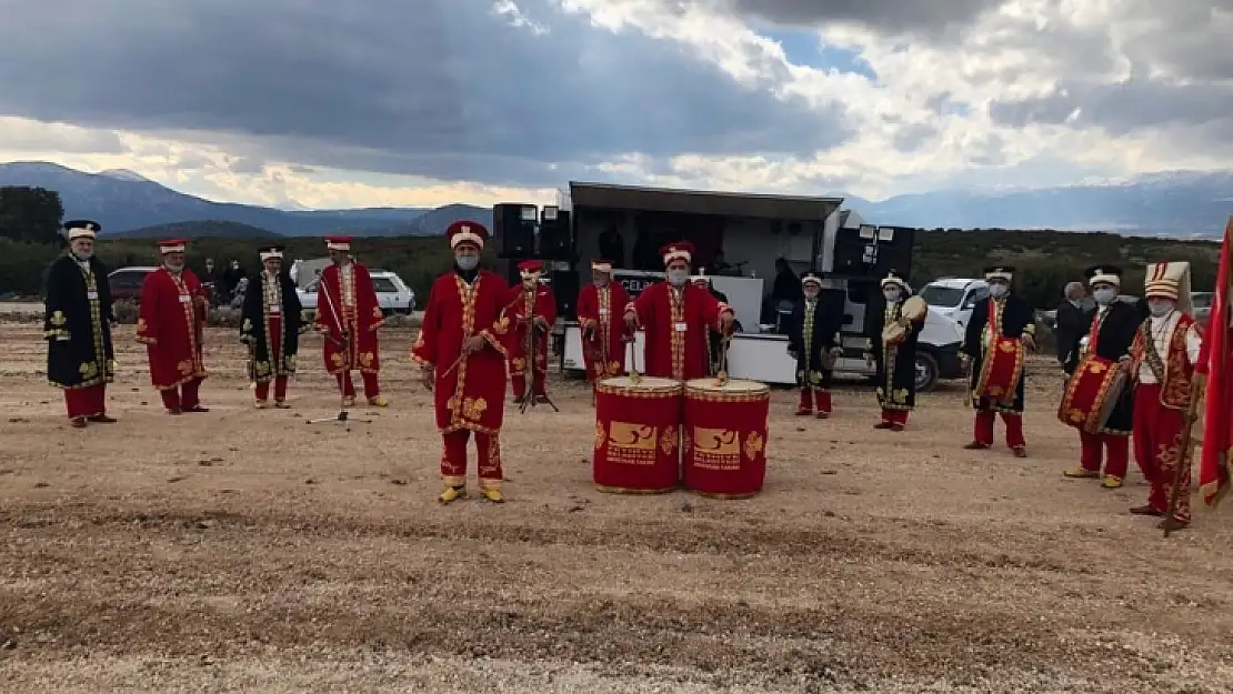 Mehteran Takımı gösterisi Burdur'da büyük ilgi gördü