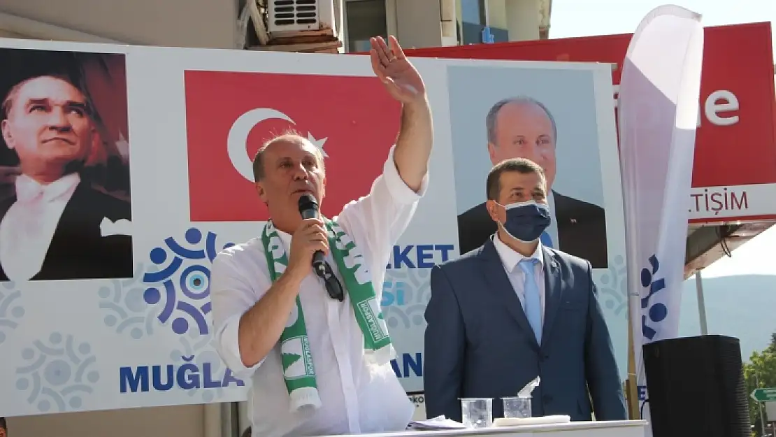 Memleket Partisi Genel Başkanı Muharrem İnce: 'İktidara Geldiğimizde Muğla'yı Mafyadan Kurtaracağız'