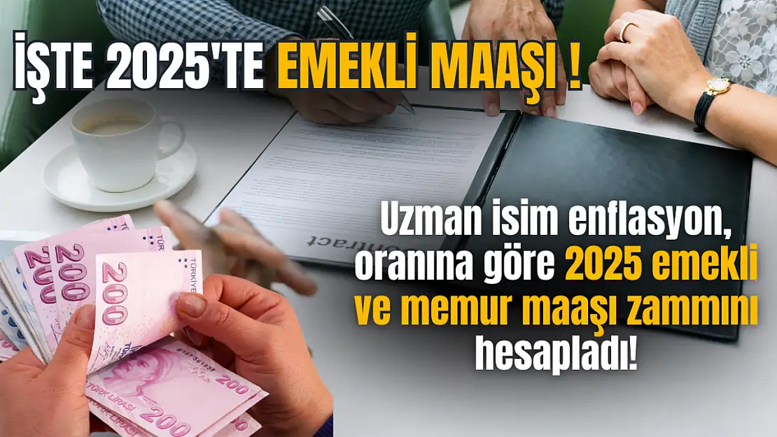 Memur ve Emekli Ocak'ta Ne Kadar Zam Alacak? Uzman isim tek tek hesapladı!