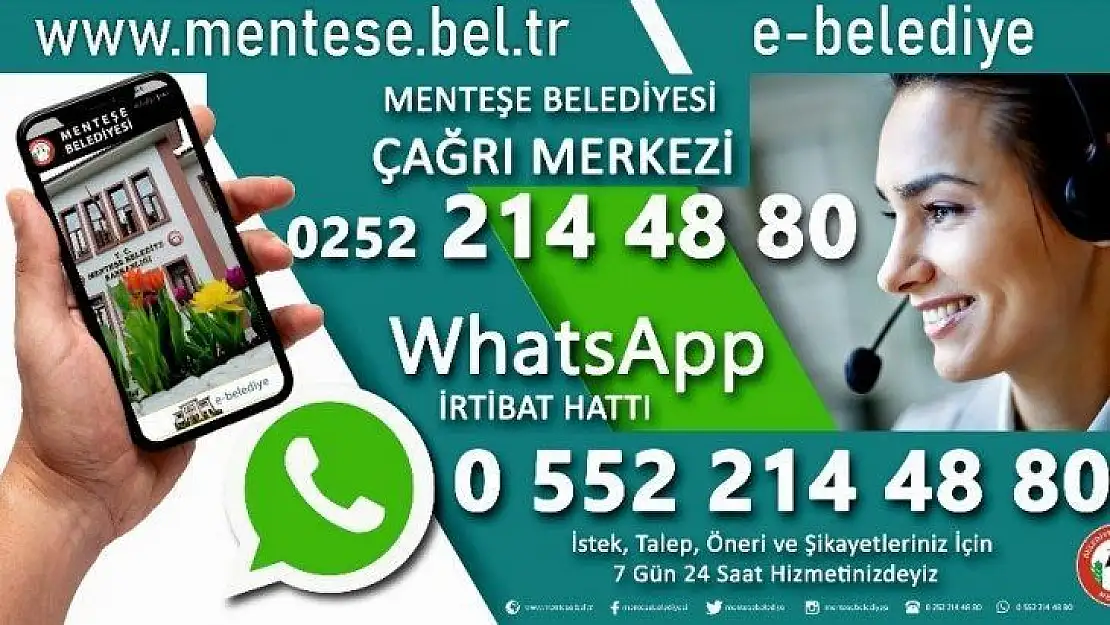 Menteşe Belediyesinden e -belediye hizmeti