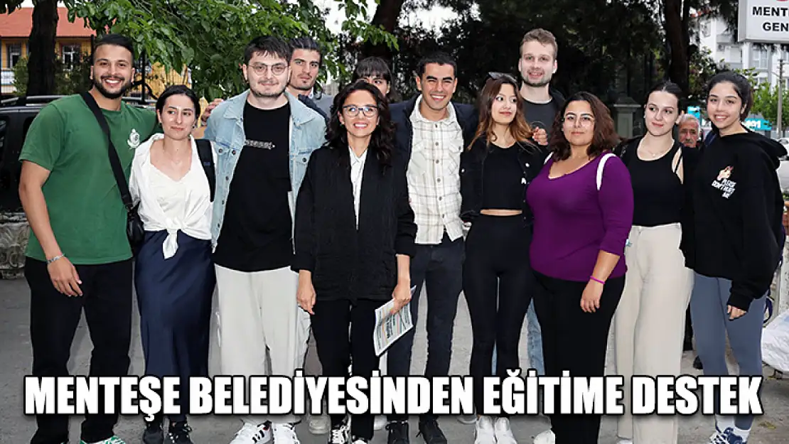 Menteşe Belediyesinden eğitime destek