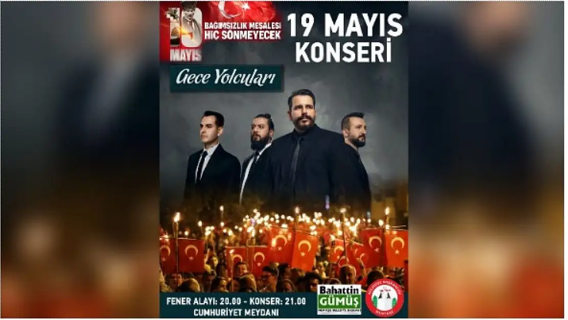 Menteşe'de 19 Mayıs fener alayı ve konser ile kutlanacak