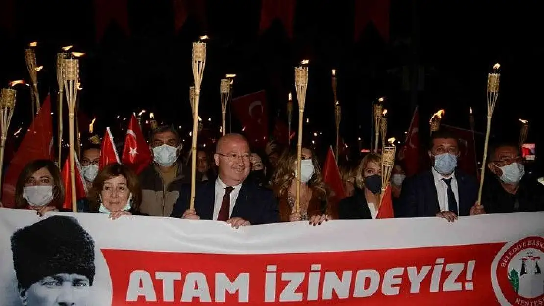 Menteşe'de Cumhuriyet coşkusu