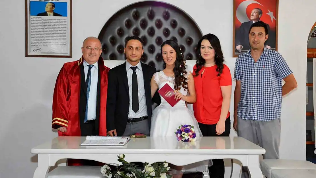 Menteşe'de ilk 7 ayda 407 nikah kıyıldı