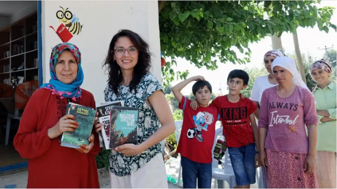 Menteşe'de Okumaya Teşvik Artıyor: Dağpınar Kütüphanesine 482 Kitap Bağışı!