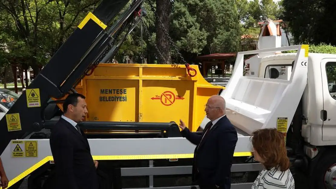 Menteşe'ye Hafriyat ve Moloz Atıkları İçin Özel Araç