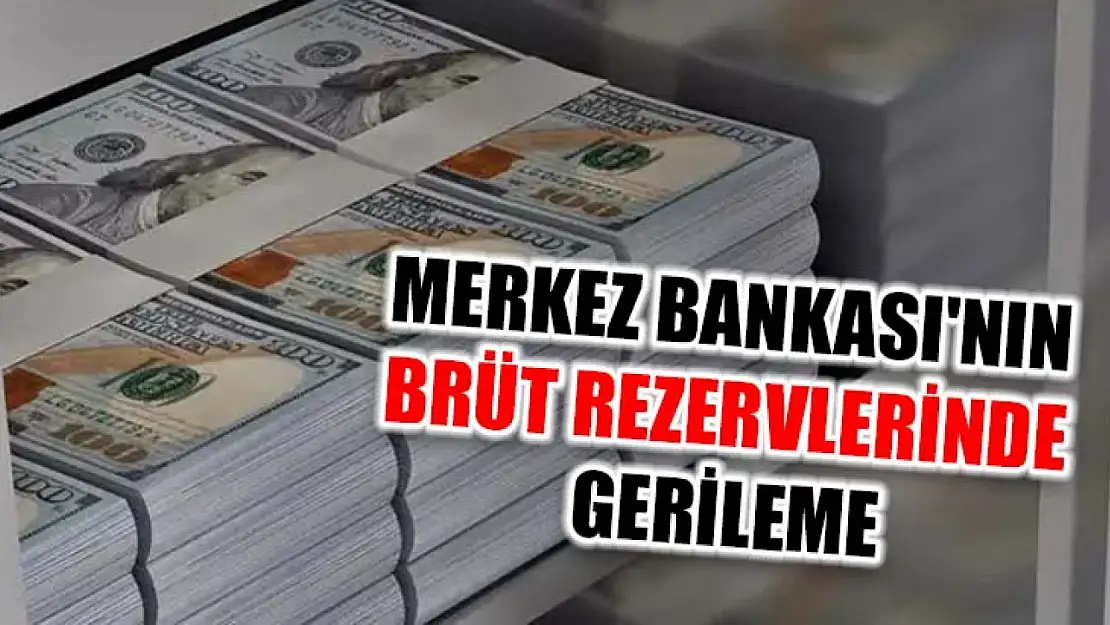 Merkez Bankası'nın Brüt Rezervlerinde Gerileme