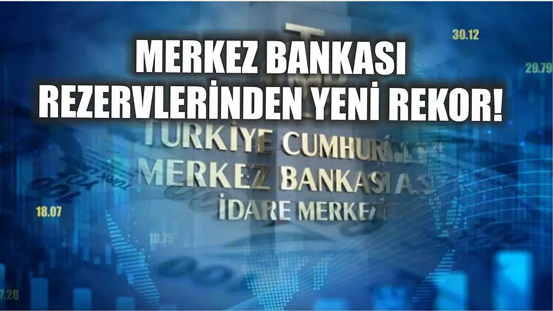 Merkez Bankası rezervlerinden yeni rekor!