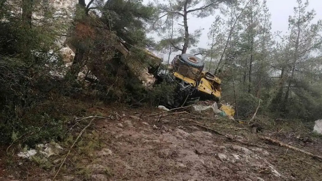 Mermer ocağında iş kazası: 1 yaralı