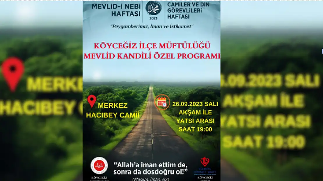 Mevlid Kandili çeşitli programlarla idrak edilecek