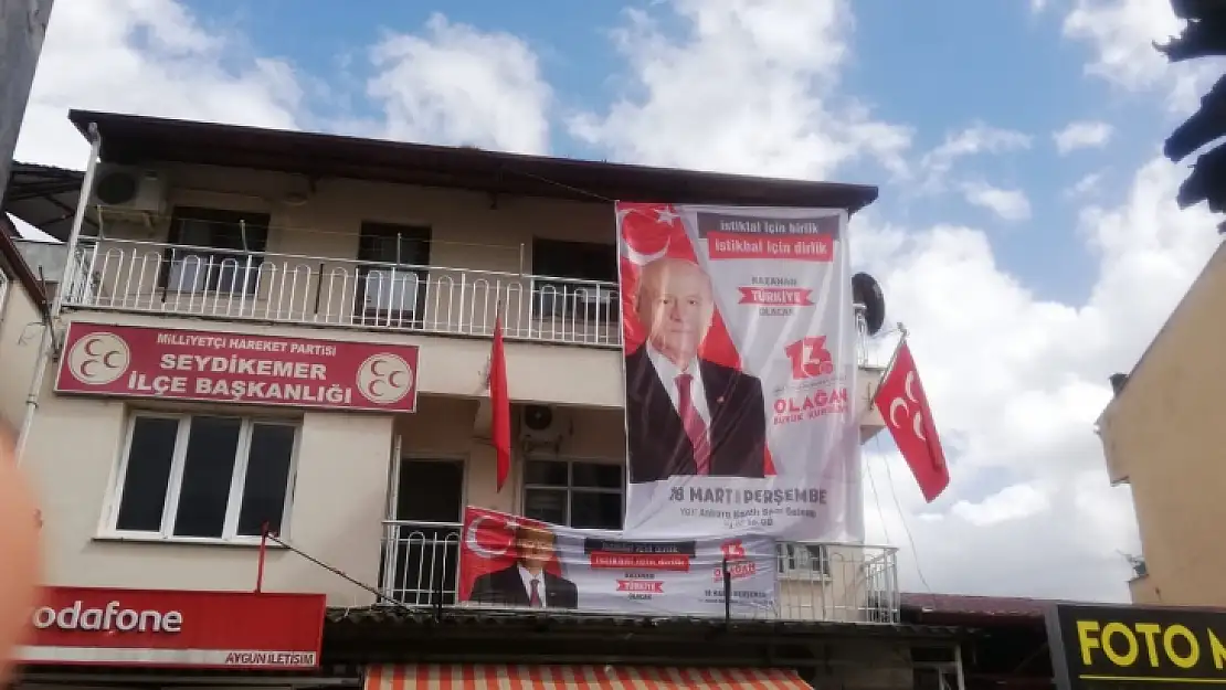 MHP Seydikemer büyük kurultaya hazır…