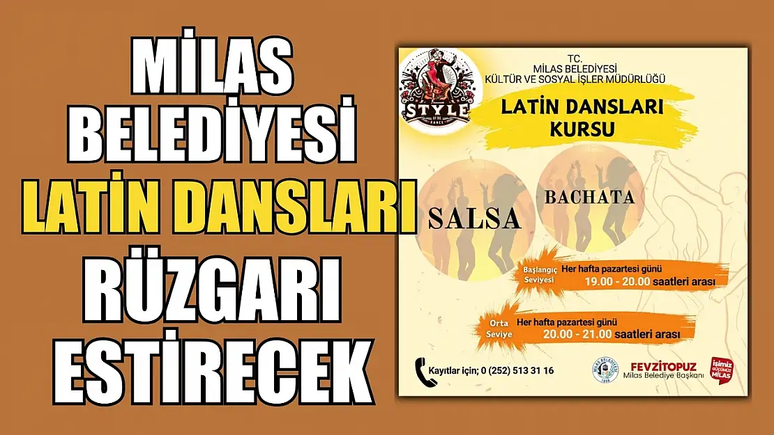 Milas Belediyesi, Latin Dansları Rüzgarı Estirecek