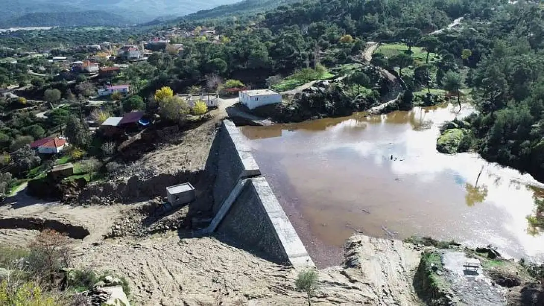 Milas Çamlıyurt HİS Göleti kırsal kalkınmaya destek oluyor