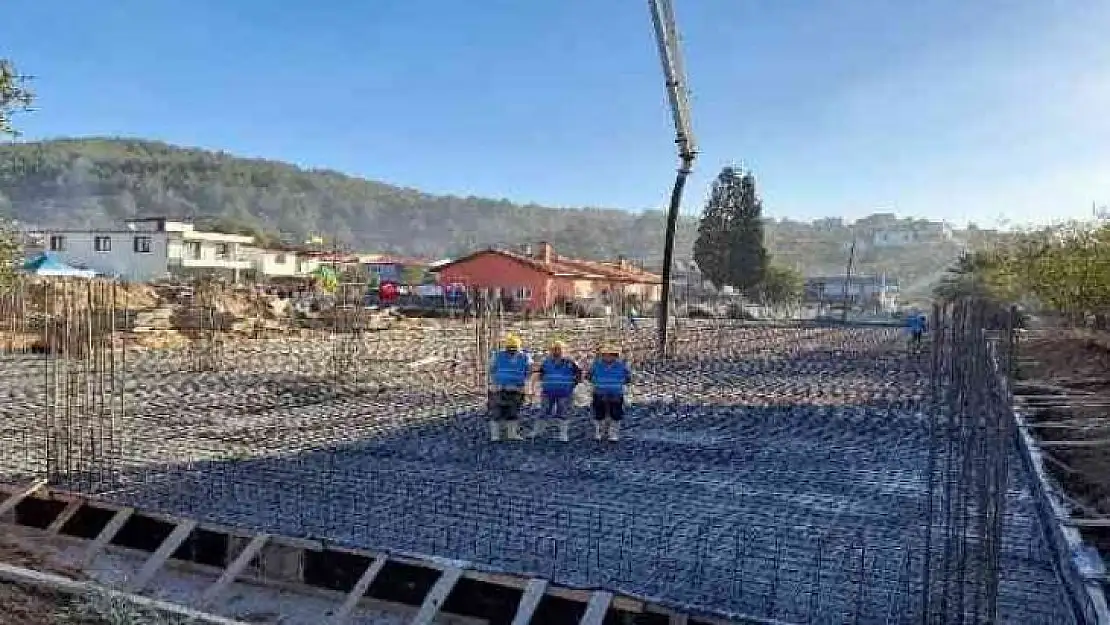 Milas İzzet Özcan İlkokulu'nun temeli atıldı