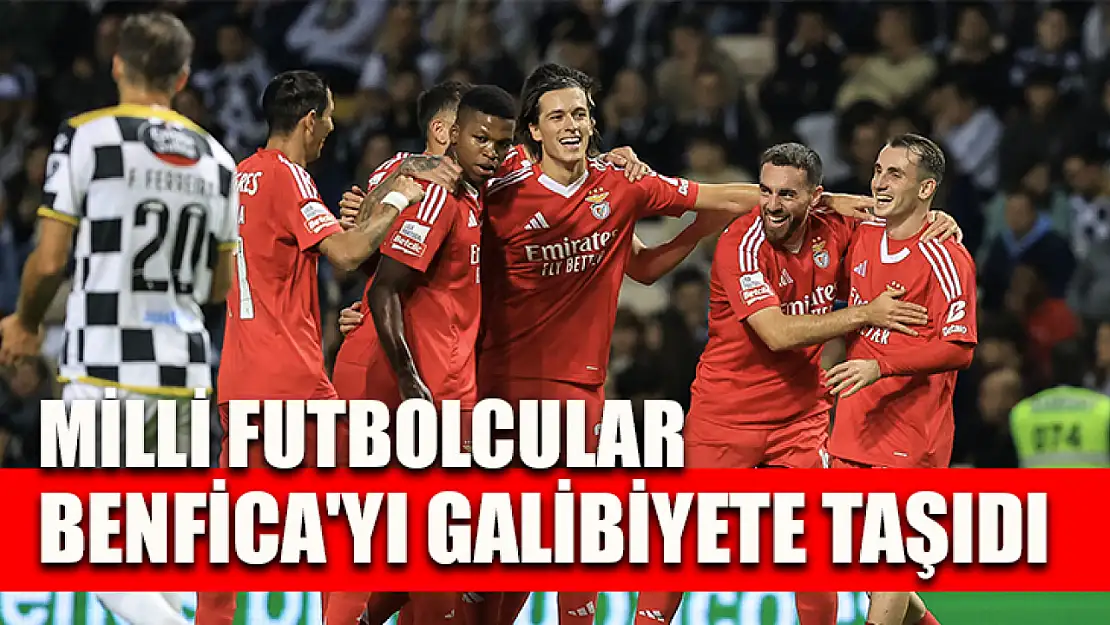 Milli futbolcular Benfica'yı galibiyete taşıdı