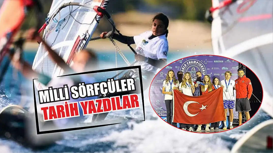 Milli sörfçüler tarih yazdılar