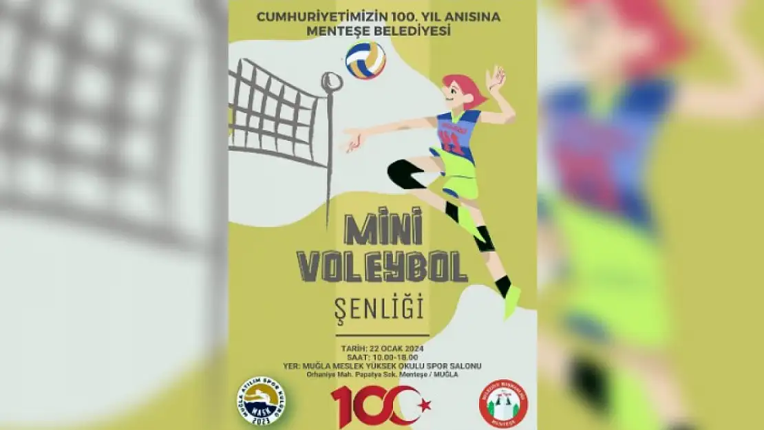 Mini Voleybol Şenliği Düzenleniyor