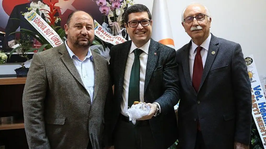 MİZO'dan Müdür Saylak'a hayırlı olsun ziyareti