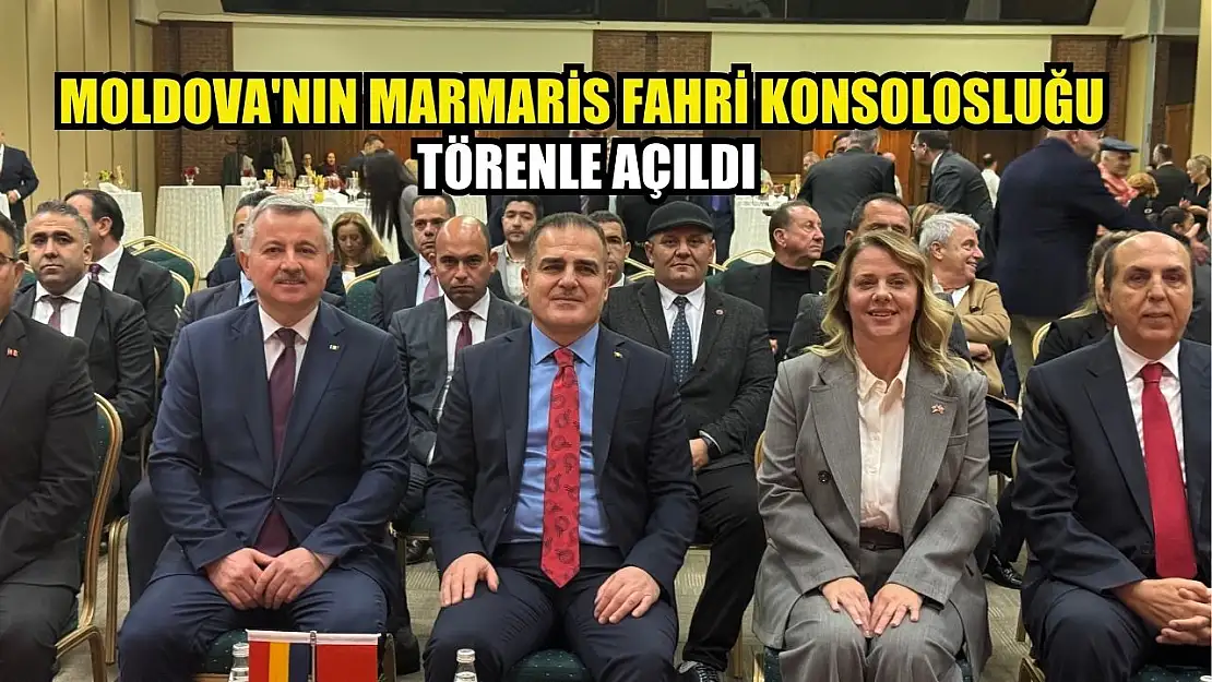 Moldova'nın Marmaris Fahri Konsolosluğu törenle açıldı