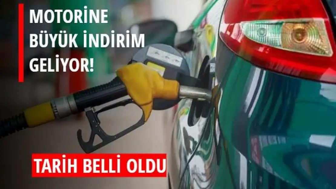 MOTORİNE BÜYÜK İNDİRİM GELİYOR!