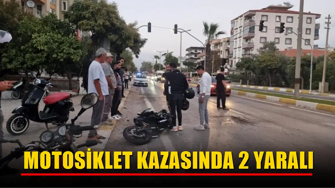 Motosiklet Kazasında 2 Yaralı