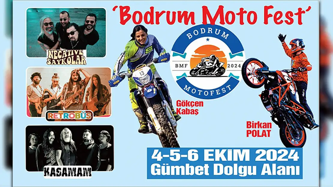 Motosiklet tutkunları Bodrum'da buluşuyor