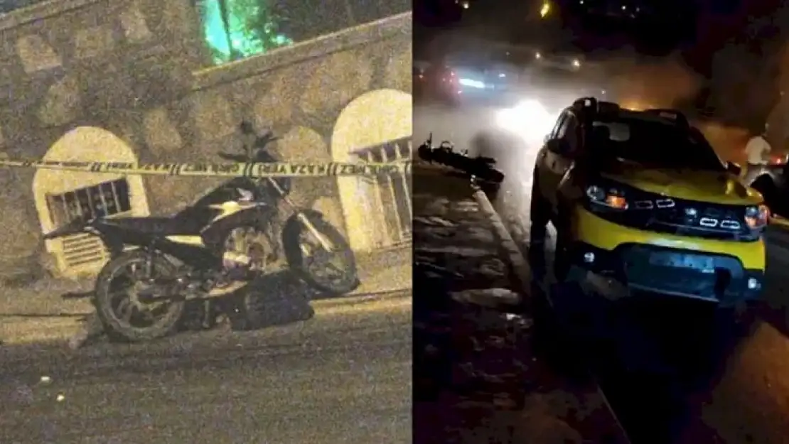 Motosiklet ve taksi çarpıştı: 1 kişi kayatını kaybetti