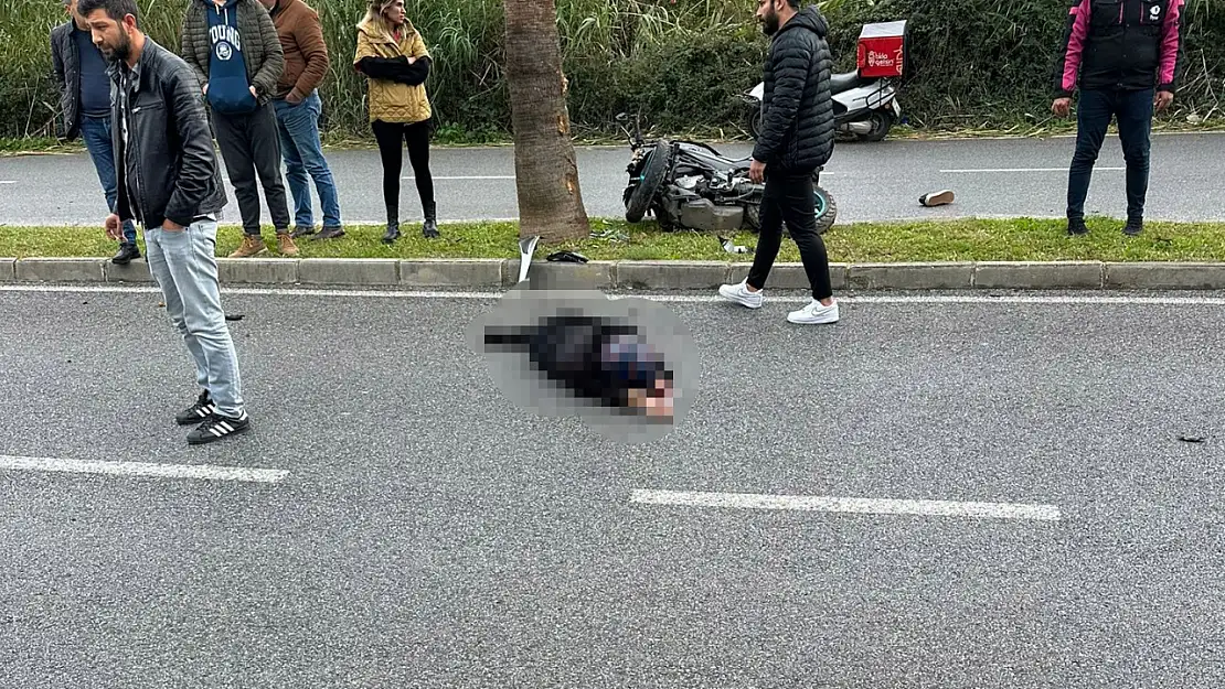 Motosikletiyle palmiye ağacına çarpan 16 yaşındaki Harun'dan 2 gün sonra acı haber