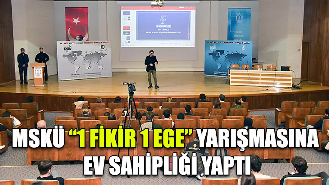 MSKÜ '1 Fikir 1 Ege' yarışmasına ev sahipliği yaptı