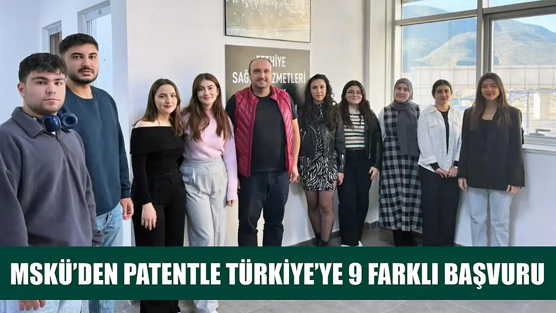 MSKÜ'den Patentle Türkiye'ye 9 farklı başvuru