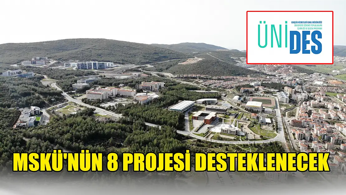 MSKÜ'nün 8 projesi desteklenecek