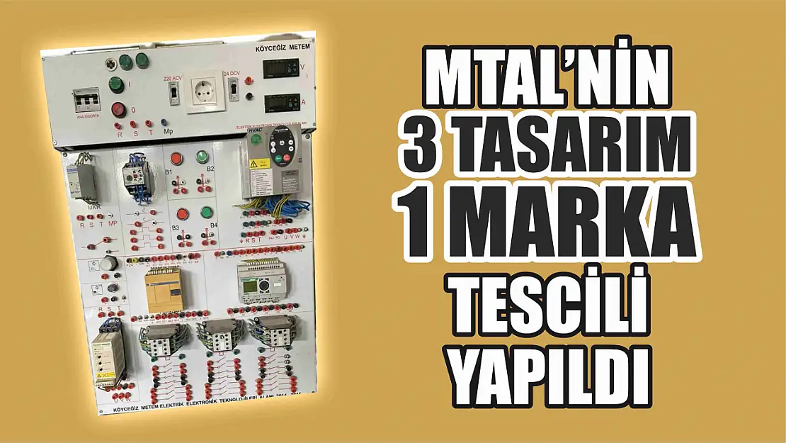 MTAL'nin 3 tasarım 1 marka tescili yapıldı