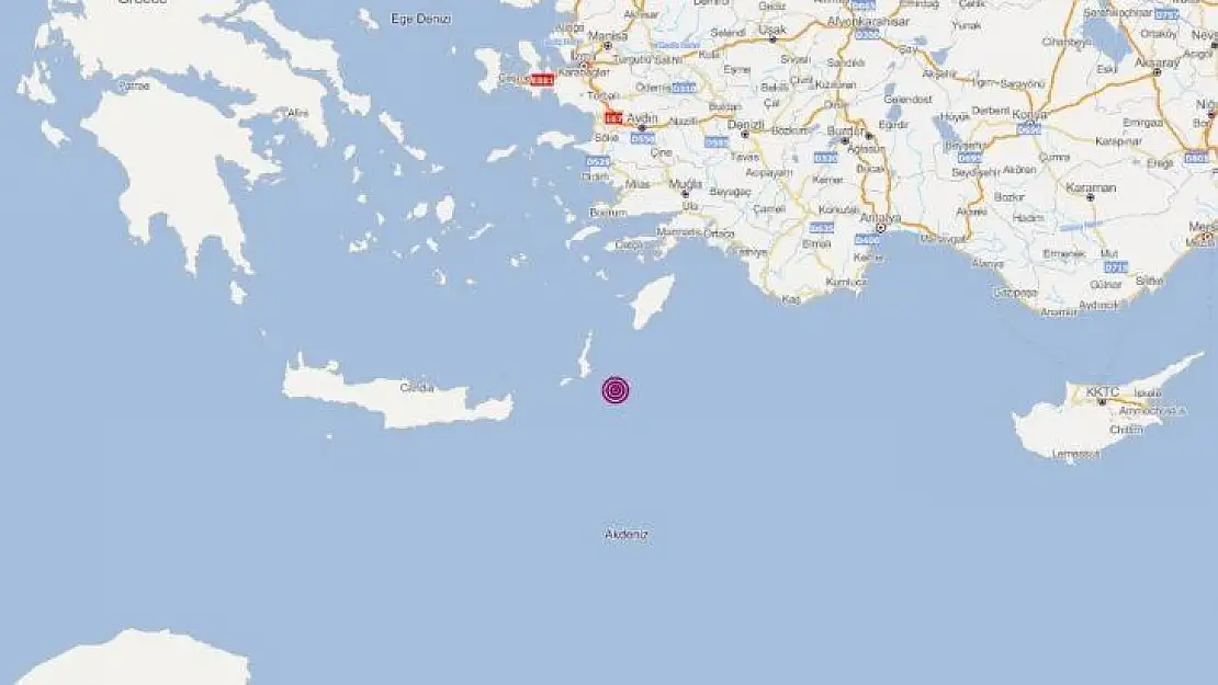 Muğla açıklarında 4.0 büyüklüğünde deprem