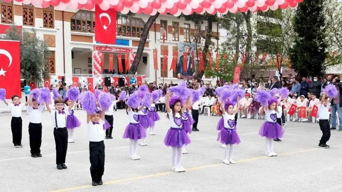 Muğla'da 23 Nisan coşkuyla kutlandı