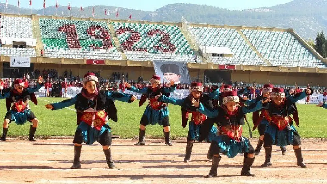 Muğla'da 29 Ekim coşkuyla kutlandı