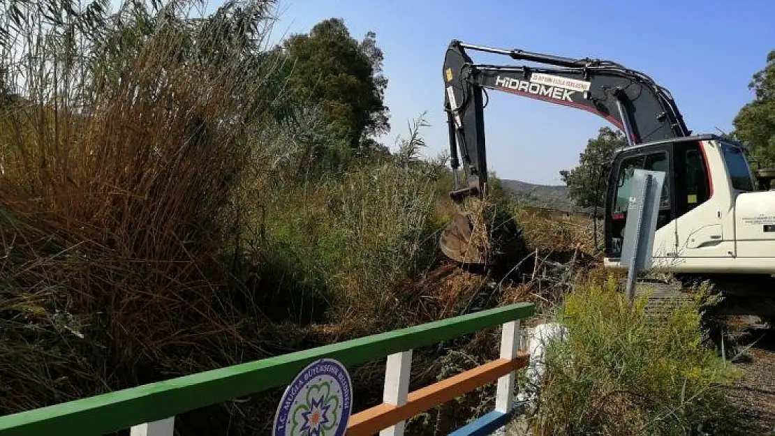 Muğla'da 40 bin metre dere temizliği yapıldı