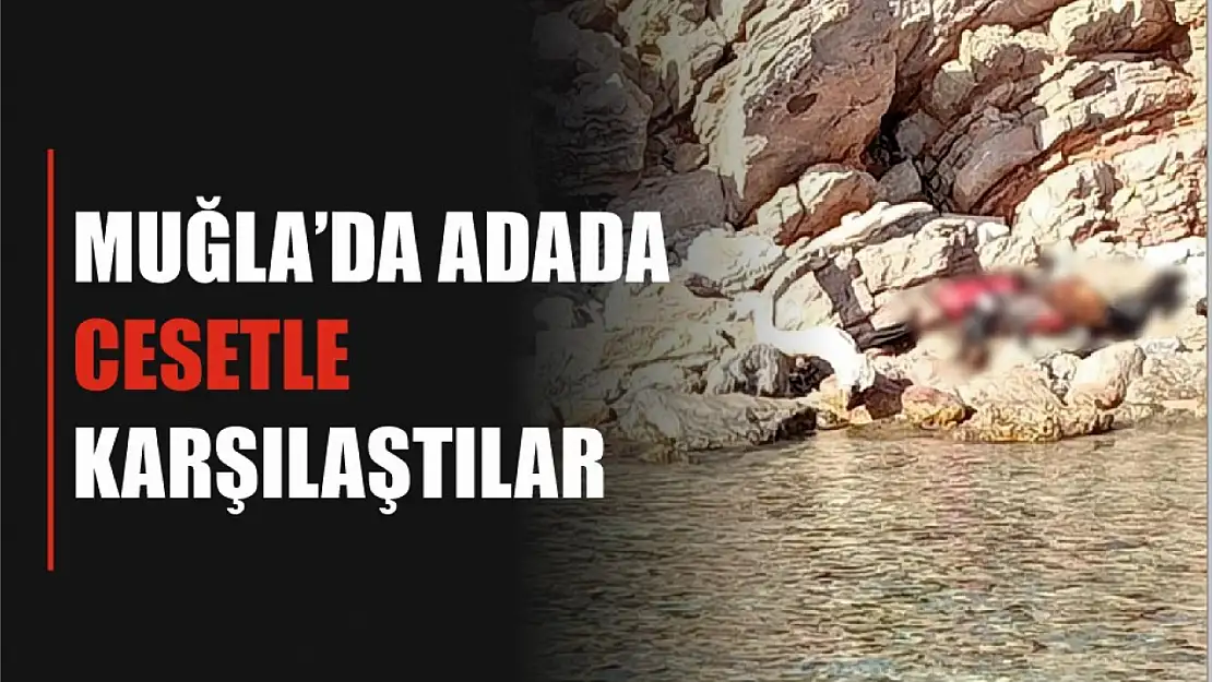 Bodrum Karaada'da cesetle karşılaştılar