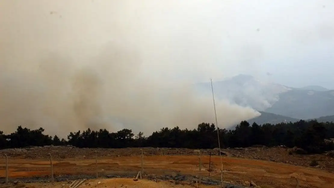 Muğla'da alevler yeniden yükseldi