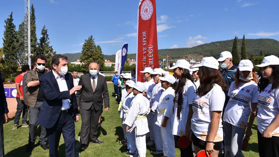 Muğla'da Avrupa Spor Haftası kapsamında 'Ulusal Herkes İçin Spor ve Sağlık Günleri' etkinlikleri açılış töreniyle başladı