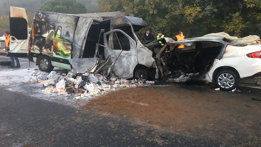 Muğla'da feci kaza: Uzman çavuş yanarak hayatını kaybetti