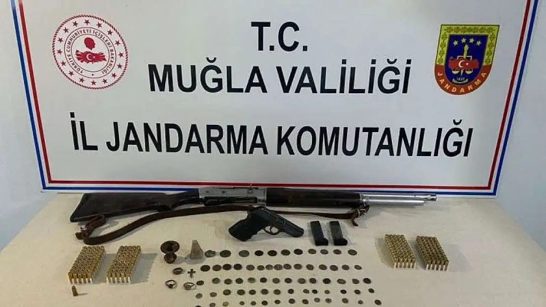 MUĞLA'DA HAZİNE AVCISINA JANDARMA BASKINI