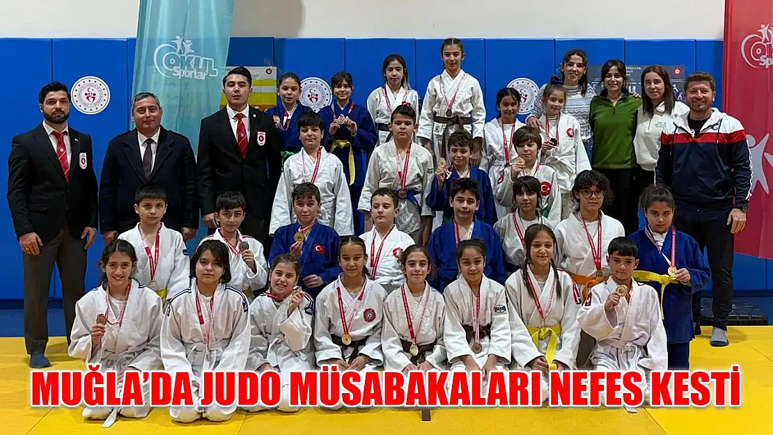 Muğla'da judo müsabakaları nefes kesti