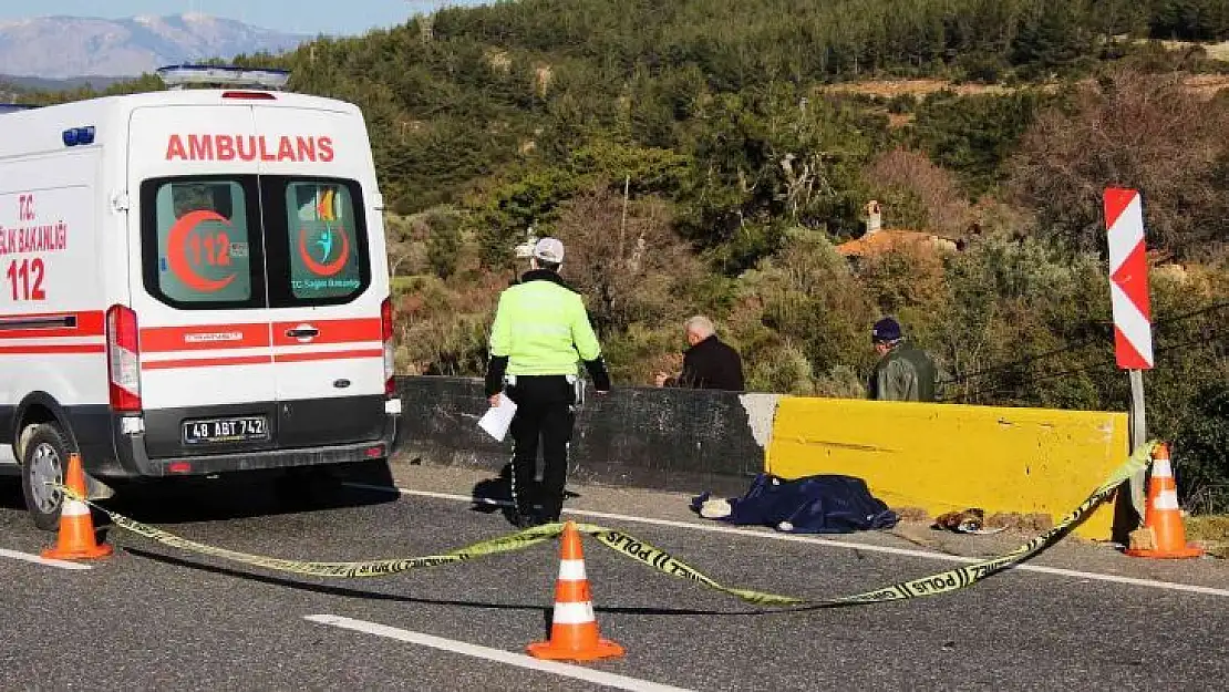 Muğla'da kaza: 1 ölü