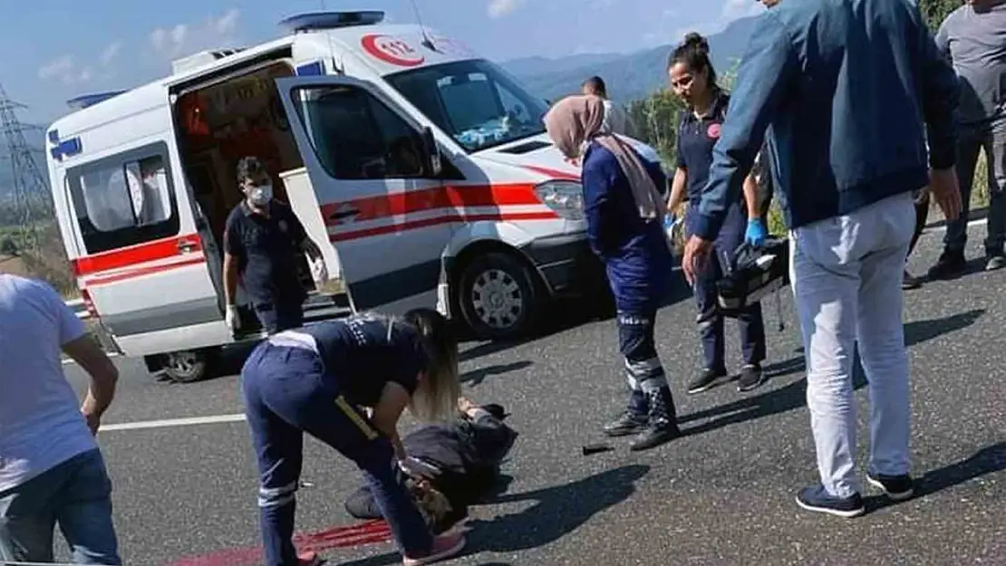 Muğla'da kaza: Motosiklet sürücüsü ağır yaralı