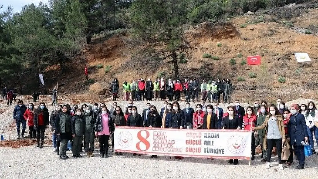 Muğla'da Mercan Hatıra Ormanı