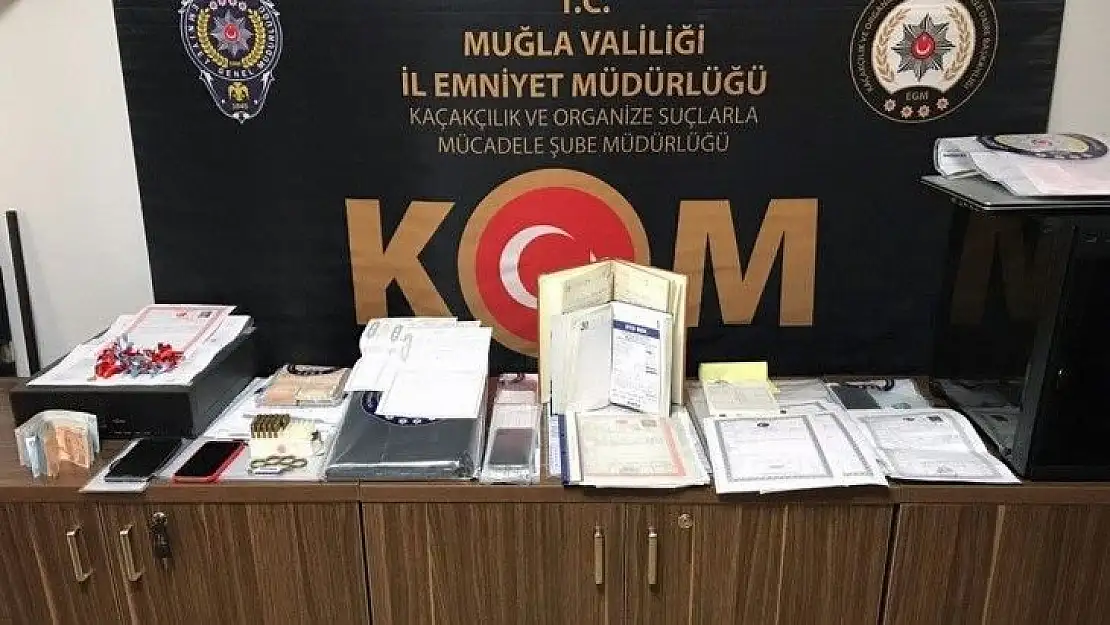 Muğla'da milyonluk tefeci operasyonu