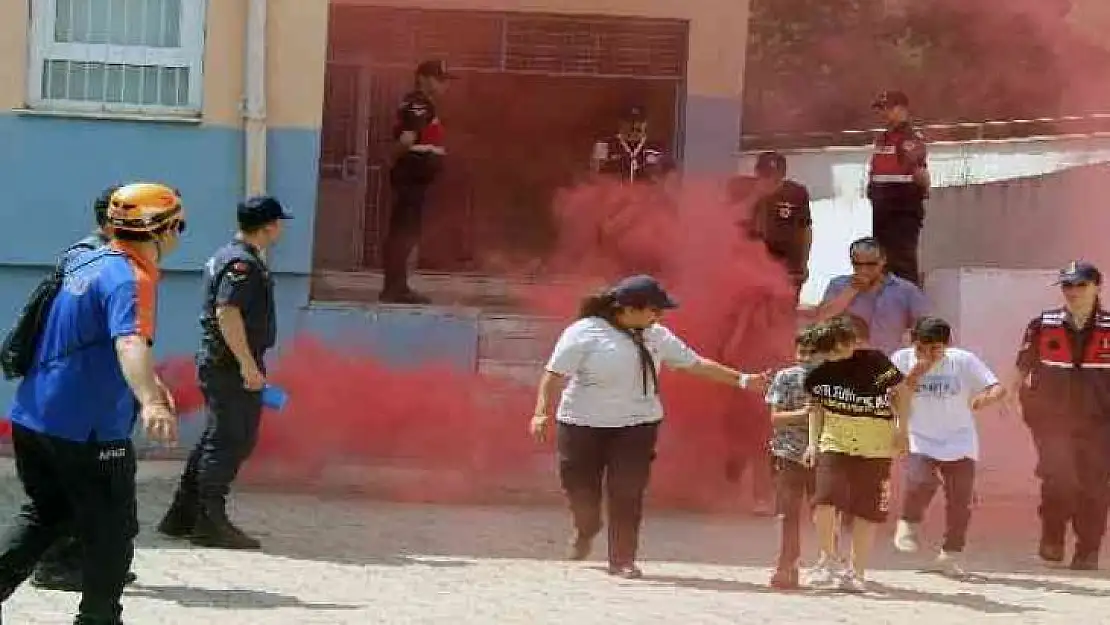 Muğla'da orman yangını tatbikatı