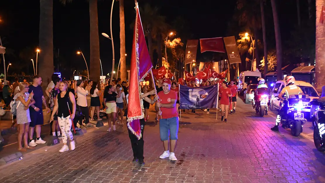 Muğla'da Sancak Koşusu Yapıldı