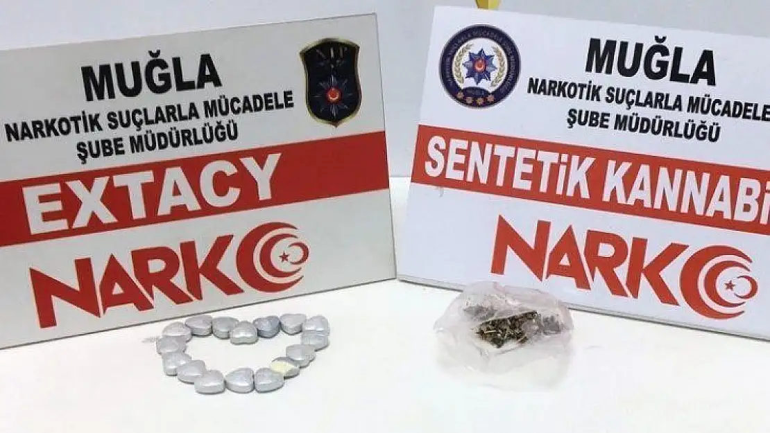 Muğla'da taş kokain ele geçirildi