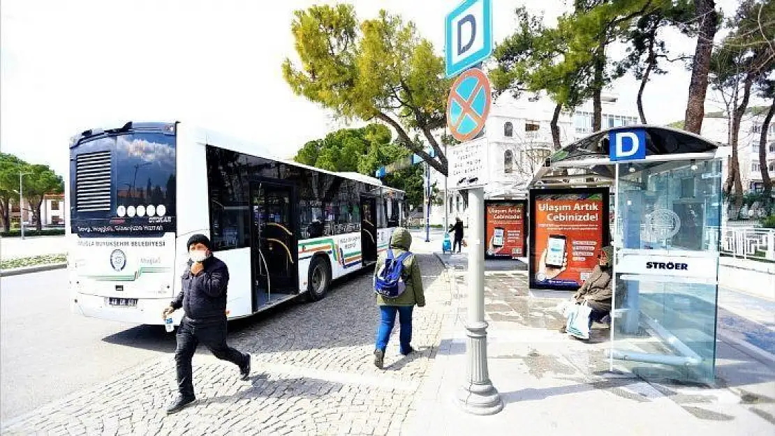 Muğla'da toplu taşıma kullanımı yüzde 66.8 arttı